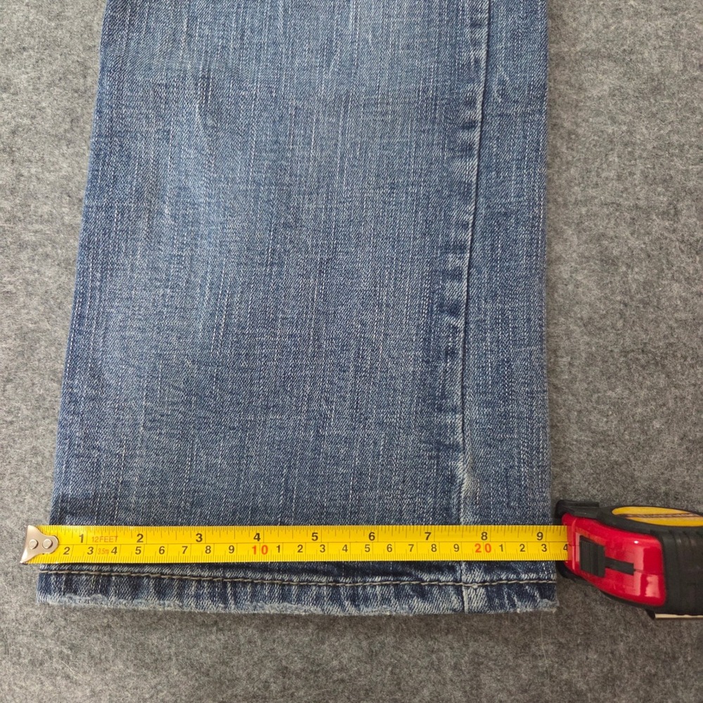 Silver Jeans Craig Relaxed Straight Jeans Mens 34x34 Medium Wash Stretch Denim - Picture 10 of 10
